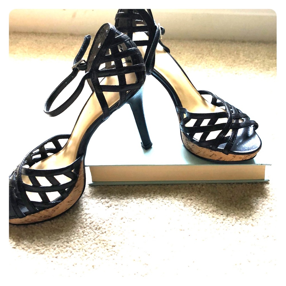 Black, stilettos from Nine West